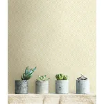 Brewster Home Fashions Lattice Green Milly Wallpaper - SKU 2686-22018