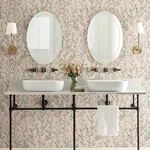 Brewster Home Fashions Laverne Blush Wildflowers Wallpaper - SKU 4191-83020