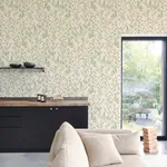 Brewster Home Fashions Laverne Green Wildflowers Wallpaper - SKU 4191-83019