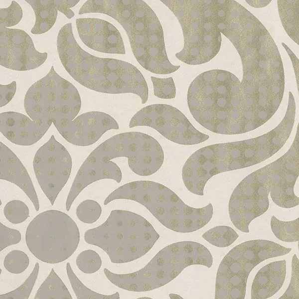 Brewster Home Fashions Leanne Gold Dot Medallion Wallpaper - SKU 352080