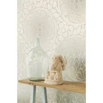 Brewster Home Fashions Leanne Gold Dot Medallion Wallpaper - SKU 352080