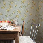 Brewster Home Fashions Lemonade Aqua Citrus Wallpaper | Wallpaper Twins Brewster Home Fashions Lemonade Aqua Citrus Wallpaper - SKU 4134-72508
