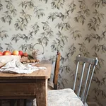 Brewster Home Fashions Lemonade Charcoal Citrus Wallpaper | Wallpaper Twins Brewster Home Fashions Lemonade Charcoal Citrus Wallpaper - SKU 4134-72509