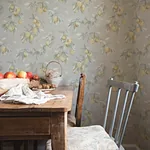 Brewster Home Fashions Lemonade Grey Citrus Wallpaper | Wallpaper Twins Brewster Home Fashions Lemonade Grey Citrus Wallpaper - SKU 4134-72507