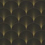Brewster Home Fashions Lempicka Black Art Deco Motif Wallpaper | Wallpaper Twins Brewster Home Fashions Lempicka Black Art Deco Motif Wallpaper - SKU DD139457