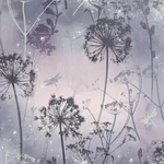 Brewster Home Fashions Lena Purple Floral Wallpaper | Wallpaper Twins Brewster Home Fashions Lena Purple Floral Wallpaper - SKU AH692306