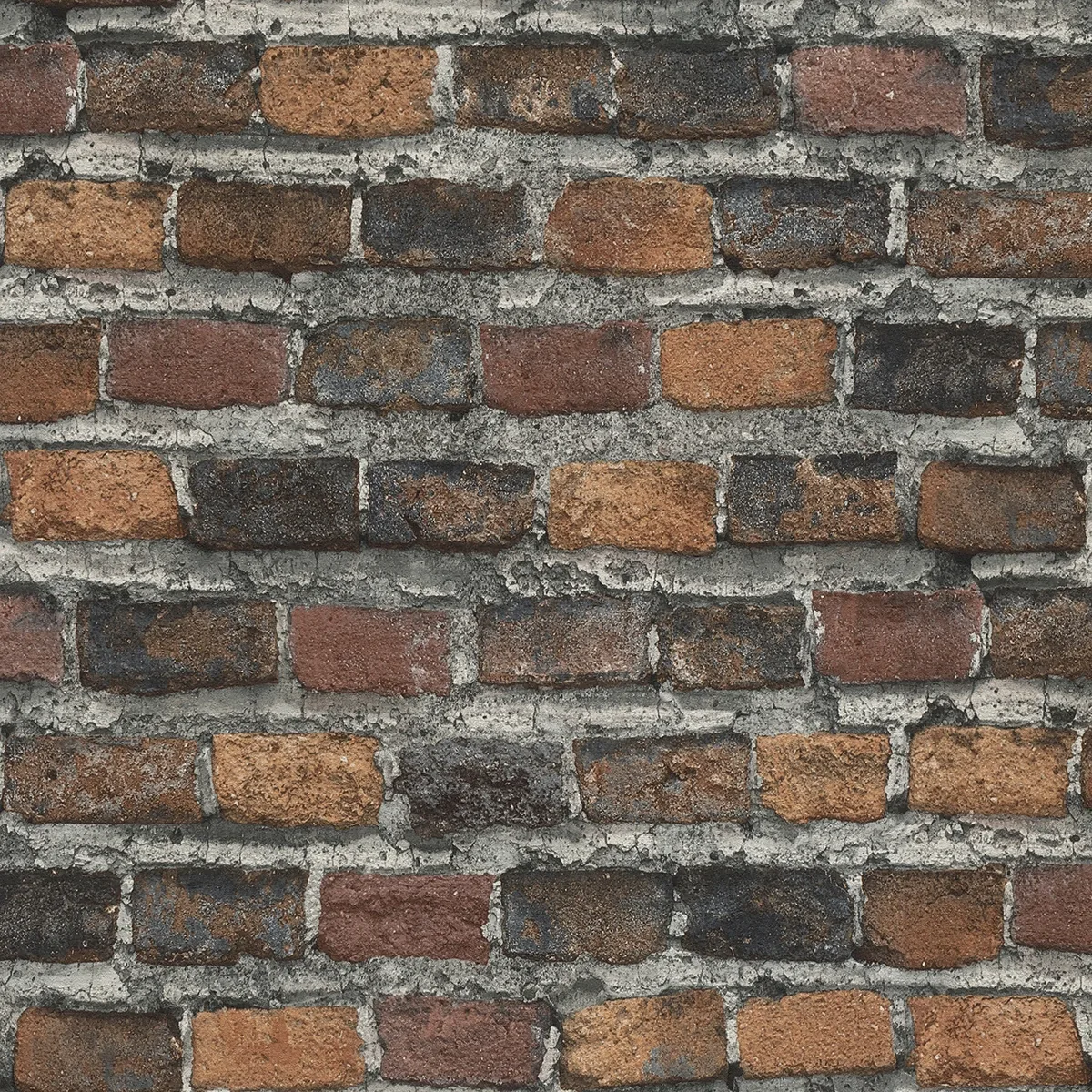 Brewster Home Fashions Lennox Rust Brick Wallpaper - SKU 4041-428063