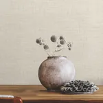 Brewster Home Fashions Leon Beige Faux Fabric Wallpaper | Wallpaper Twins Brewster Home Fashions Leon Beige Faux Fabric Wallpaper - SKU 4207-5419