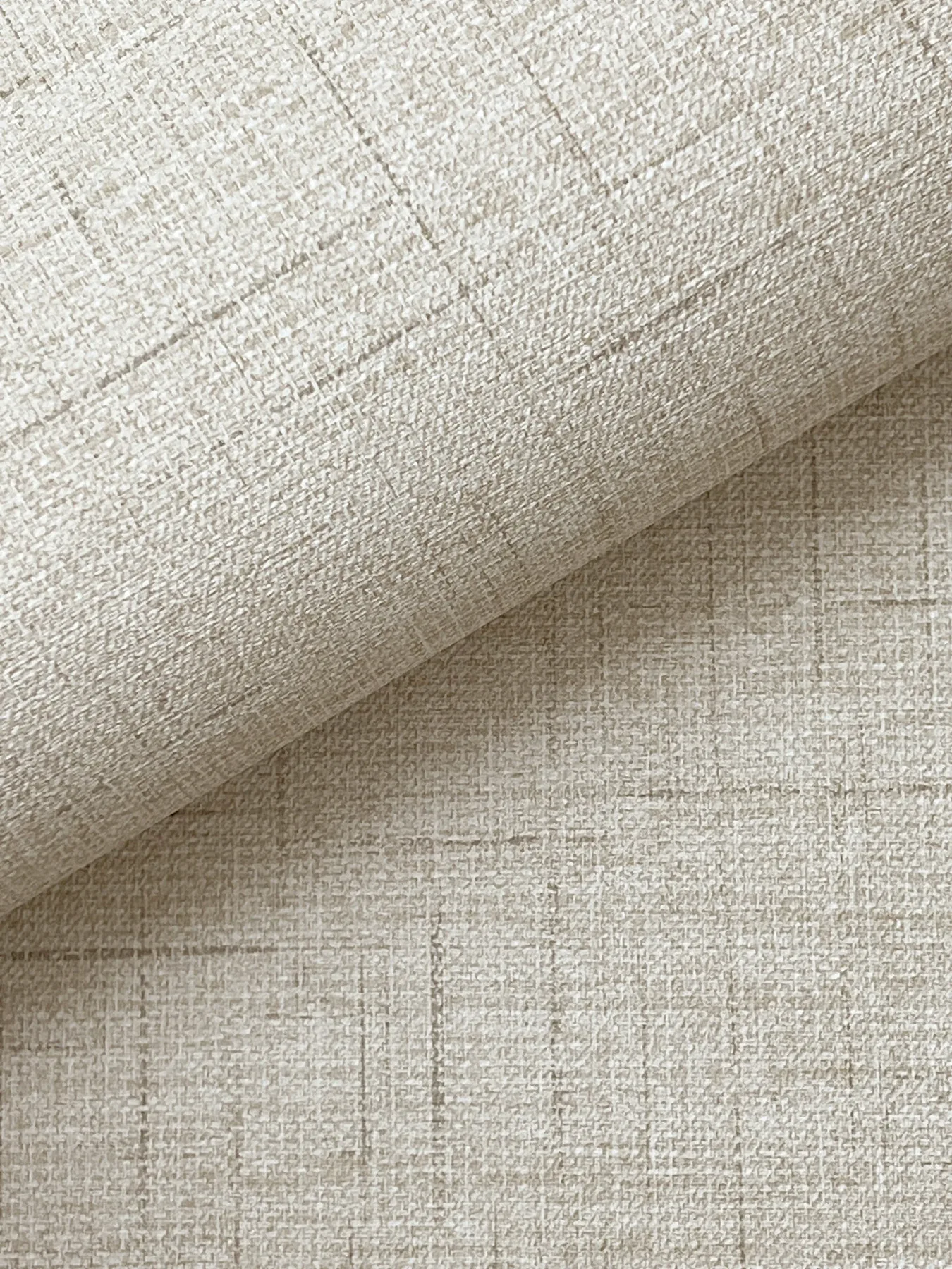 Brewster Home Fashions Leon Beige Faux Fabric Wallpaper | Wallpaper Twins Brewster Home Fashions Leon Beige Faux Fabric Wallpaper - SKU 4207-5419