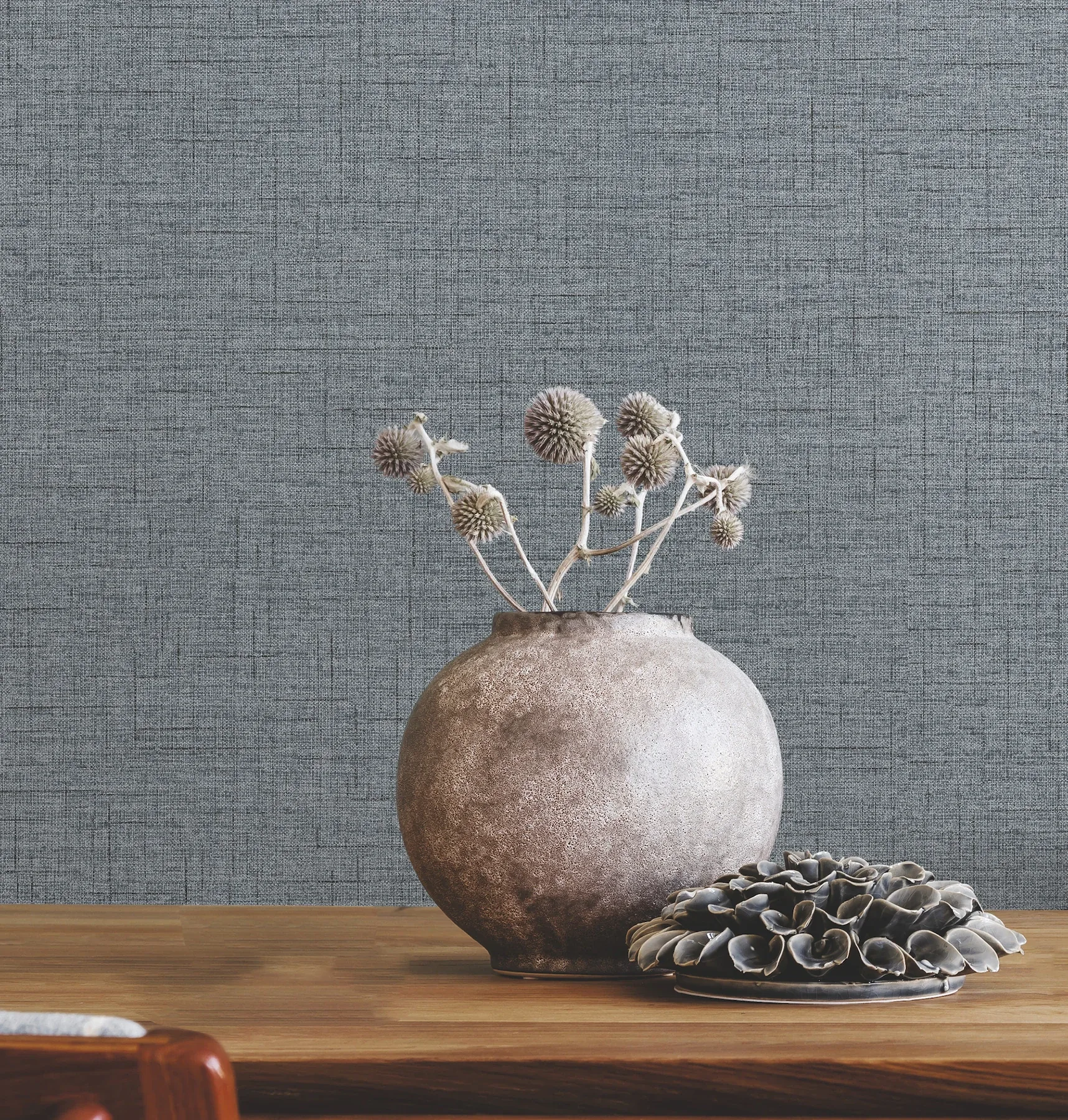 Brewster Home Fashions Leon Denim Faux Fabric Wallpaper | Wallpaper Twins Brewster Home Fashions Leon Denim Faux Fabric Wallpaper - SKU 4207-5415