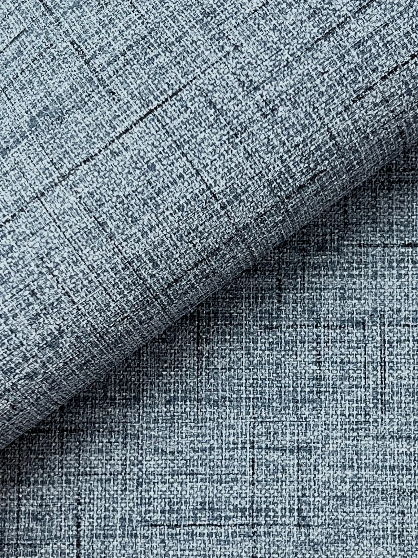 Brewster Home Fashions Leon Denim Faux Fabric Wallpaper | Wallpaper Twins Brewster Home Fashions Leon Denim Faux Fabric Wallpaper - SKU 4207-5415