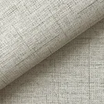 Brewster Home Fashions Leon Light Grey Faux Fabric Wallpaper - SKU 4207-5418