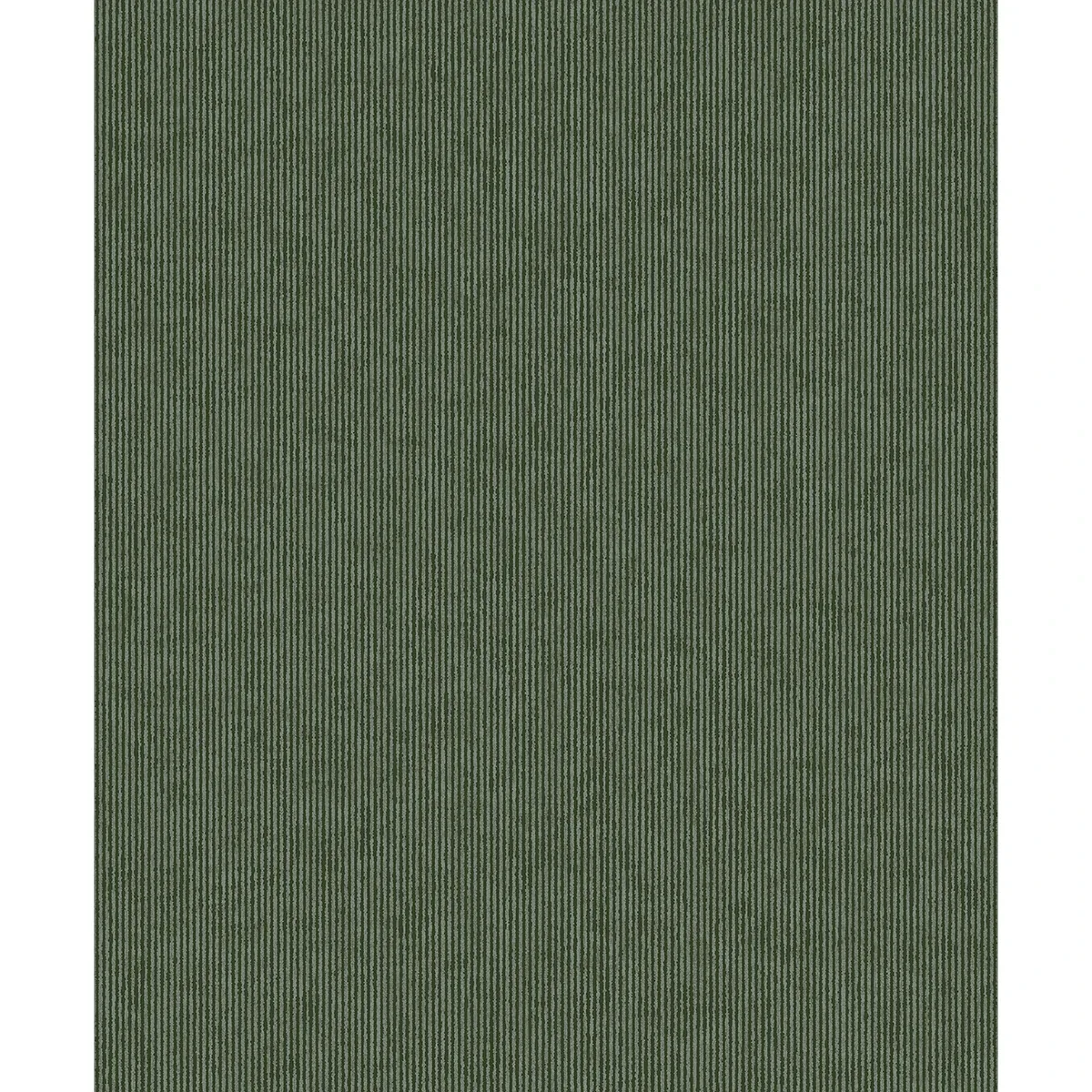 307322 | Leonardo Dark Green Flock Stripe Wallpaper