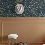 Brewster Home Fashions Letitia Indigo Summer Meadows Wallpaper - SKU DD139698