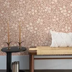 Brewster Home Fashions Liana Blush Trail Wallpaper - SKU 316043