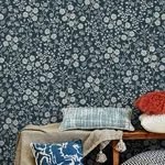 Brewster Home Fashions Liana Indigo Trail Wallpaper - SKU 316047