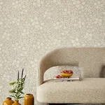 Brewster Home Fashions Liana Taupe Trail Wallpaper - SKU 316041
