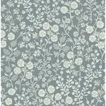 Brewster Home Fashions Liana Teal Trail Wallpaper - SKU 316046