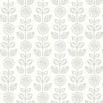 Brewster Home Fashions Light Grey Dolly Wallpaper - SKU 3123-13514