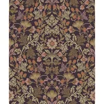 Brewster Home Fashions Lila Peach Strawberry Floral Wallpaper - SKU 316003