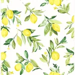 Brewster Home Fashions Limon Chartreuse Fruit Wallpaper - SKU 2904-25686