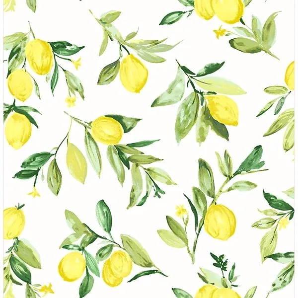 2904-25686 | Limon Chartreuse Fruit Wallpaper