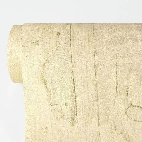 Brewster Home Fashions Lindens Light Yellow Wood Wallpaper - SKU 2811-BLW10402