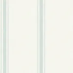 Brewster Home Fashions Linette Seafoam Fabric Stripe Wallpaper - SKU 4072-70068