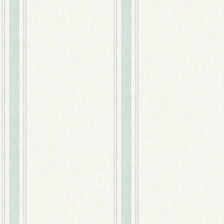 4072-70068 | Linette Seafoam Fabric Stripe Wallpaper