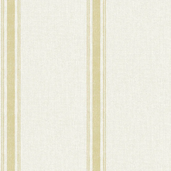 4072-70069 | Linette Wheat Fabric Stripe Wallpaper