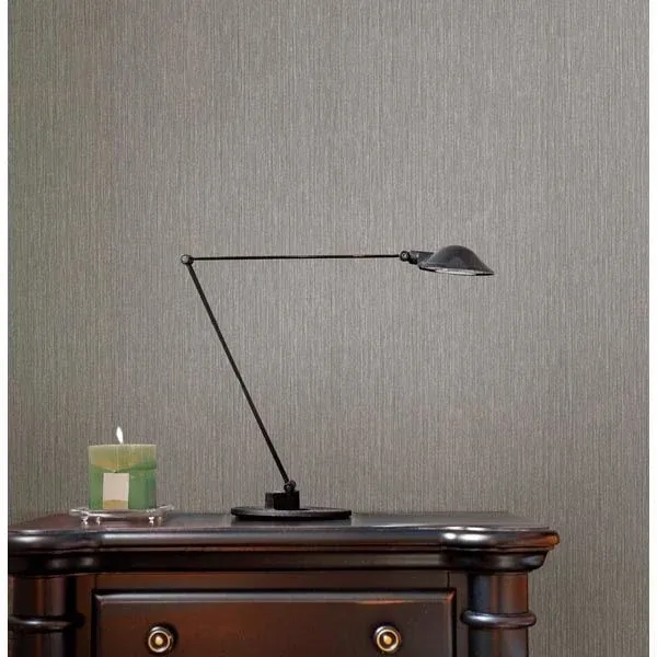 Brewster Home Fashions Linus Pewter Fine String Wallpaper - SKU 499-65069