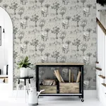 Brewster Home Fashions Lionel Grey Safari Lagoon Wallpaper - SKU AH908902