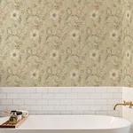 Brewster Home Fashions Liora Butter Floral Trail Wallpaper - SKU 4191-83016