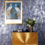 Brewster Home Fashions Lloyd Blue Stone Texture Wallpaper - SKU AH902108