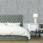 Brewster Home Fashions Lloyd Pewter Stone Texture Wallpaper - SKU AH902109
