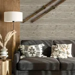 Brewster Home Fashions Lodgepole Grey Wallpaper - SKU 4142-72614