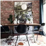 Brewster Home Fashions Loft Red Brick Wallpaper - SKU FD23287