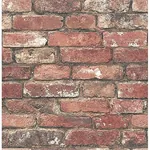 Brewster Home Fashions Loft Red Brick Wallpaper - SKU FD23287