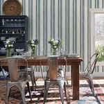 Brewster Home Fashions Loom Spun Indigo Wallpaper - SKU 4142-72600