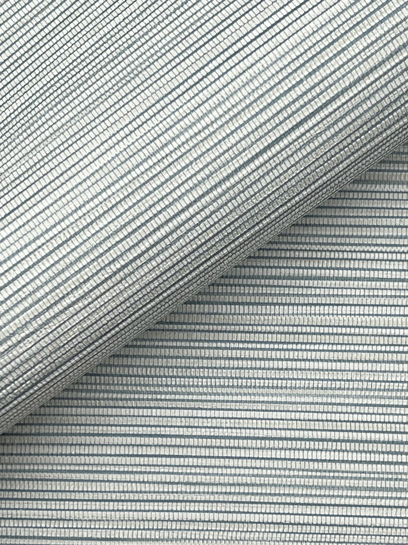 Brewster Home Fashions Lorn Light Blue Faux Grasscloth Wallpaper - SKU 4207-5440
