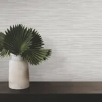 Brewster Home Fashions Lorn Off-White Faux Grasscloth Wallpaper - SKU 4207-5430