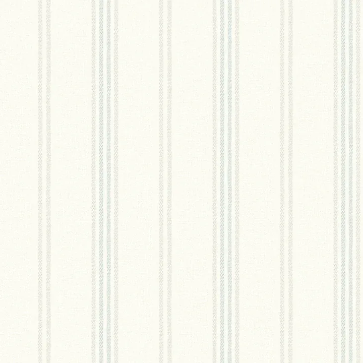 Brewster Home Fashions Lovage Aqua Linen Stripe Wallpaper - SKU 4134-72548