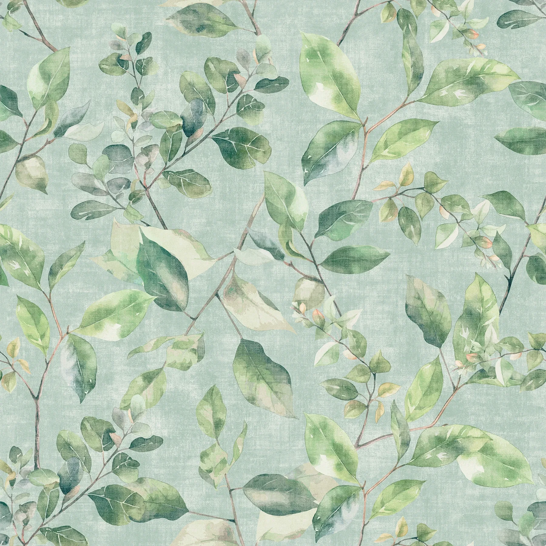 Brewster Home Fashions Lucene Green Spring Vines Wallpaper - SKU AH925501