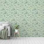 Brewster Home Fashions Lucene Green Spring Vines Wallpaper - SKU AH925501