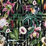 Brewster Home Fashions Lucretia Multicolor Tropical Wallpaper - SKU AH922805