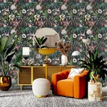 Brewster Home Fashions Lucretia Multicolor Tropical Wallpaper - SKU AH922805