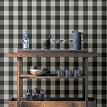 Brewster Home Fashions Lumberjack Black Wallpaper - SKU 4142-72622