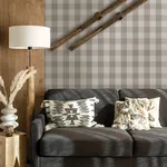 Brewster Home Fashions Lumberjack Grey Wallpaper - SKU 4142-72623
