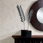 Brewster Home Fashions Luna Platinum Distressed Chevron Wallpaper - SKU 2927-00604