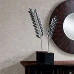Brewster Home Fashions Luna Silver Distressed Chevron Wallpaper - SKU 2927-00607